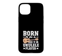 Born to Be A Ukulele Player Instrument à Cordes Vintage Coque pour iPhone 15 Plus