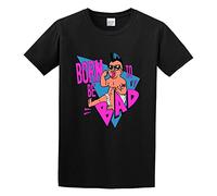 Born to Be Bad Twins 80S Punk Baby Retro 7 Mens T-Shirt Black Unisex Tee S