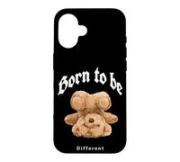 Born to Be Different Illustration Novelty Graphic Designs Coque pour iPhone 16