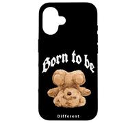 Born to Be Different Illustration Novelty Graphic Designs Coque pour iPhone 16