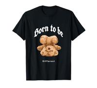 Born To Be Different Illustration Novelty Graphic Designs T-Shirt