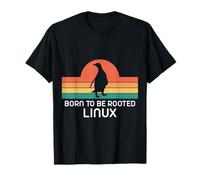 Born To Be Linux Root Nerd Souvenir Geek Outils T-Shirt