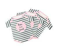 Born To Be Loved Pink Baby Grow Shaped Napkins