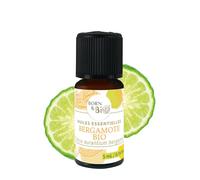 BORN TO BIO Huile Essentielle de Bergamote Bio - 100% Pure & Naturelle - Calmante et Positivante - Favorise la Détente et Améliore l'Humeur - Utilisée en Aromathérapie - 5ml