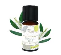 BORN TO BIO Huile Essentielle de Niaouli Bio - 100% Pure & Naturelle - Énergisante et Protectrice en Hiver - Décongestionne et Purifie l’Air - 10ml