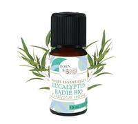 BORN TO BIO Huile Essentielle Eucalyptus Radié Bio - 100% Pure et Naturelle - Propriétés Respiratoires et Décongestionnantes - Certifié AB - 10ml
