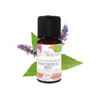 BORN TO BIO Huile Essentielle Patchouli Bio - 100% Pure et Naturelle - Propriétés Décongestionnantes et Anti-Pelliculaires - Certifié AB - 5ml