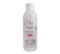 BORN TO BIO Lotion Tonique Rose et Bleuet Bio 200 ml, Bio certifié Ecocert