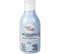 BORN TO BIO Gel Douche Neutre, Bio Certifié Ecocert, Neutre, 300 millilitre