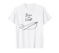 Born to Craft drôle de maroquinier en Cuir Whisperer T-Shirt