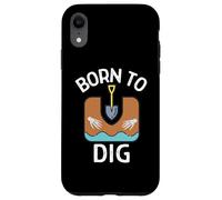 Born to Dig Archéologists Funny Archéology Kids Historian Coque pour iPhone XR