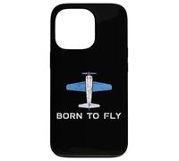Born to Fly Aviateur Pilote ou aviateur Coque pour iPhone 13 Pro