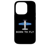 Born to Fly Aviateur Pilote ou aviateur Coque pour iPhone 14 Pro