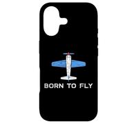 Born to Fly Aviateur Pilote ou aviateur Coque pour iPhone 17