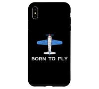 Born to Fly Aviateur Pilote ou aviateur Coque pour iPhone XS Max