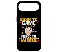 Born to Game Force to Work Gaming et Gamer Coque pour iPhone Air
