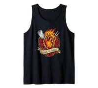 Born to Grill Tatouage Traditionnel Pitmaster BBQ Amusant Débardeur