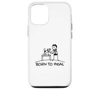 Born To Heal Chien Animal Domestique Vétérinaire Coque pour iPhone 12/12 Pro