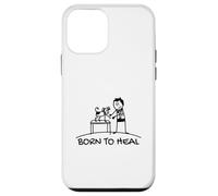 Born To Heal Chien Animal Domestique Vétérinaire Coque pour iPhone 12 mini