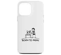 Born To Heal Chien Animal Domestique Vétérinaire Coque pour iPhone 13 Pro Max