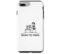 Born To Heal Chien Animal Domestique Vétérinaire Coque pour iPhone 7 Plus/8 Plus