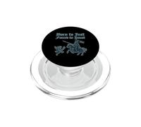 Born to Jest Forced to Joust Street Chat Amusant médiéval PopSockets PopGrip pour MagSafe