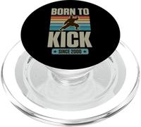 Born to Kick Since 2000 Karaté Thème Anniversaire Garçon Année de Naissance PopSockets PopGrip pour MagSafe