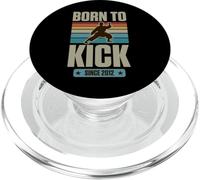 Born to Kick Since 2012 Karaté Thème Anniversaire Garçon Année de Naissance PopSockets PopGrip pour MagSafe