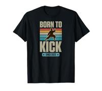 Born to Kick Since 2023 Thème Karaté Anniversaire Garçon Année de Naissance T-Shirt