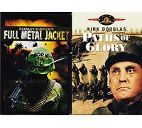 Born to Kill Stanley Kubrick War Double Feature - Paths of Glory & Full Metal Jacket 2-DVD Bundle