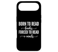 Born to Read Books Forced to Read Emails Coque pour iPhone Air