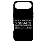 Born to Read Books Forced to Read Emails Coque pour iPhone Air