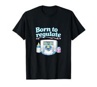 Born to Regulate HVAC Thermostat Baby Humour T-Shirt