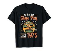 Born to Shape Trees Since 1975 Bonsaï Lover Happy Birthday T-Shirt