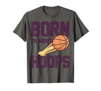 Born to Shoot Hoops Slogan pour Les Basketteurs Basketball T-Shirt