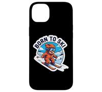 Born to Ski Kids Citation de Ski pour bébé Skieur garçons Filles Coque pour iPhone 14 Plus
