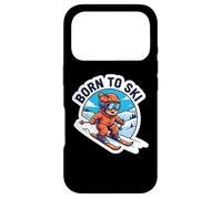 Born to Ski Kids Citation de Ski pour bébé Skieur garçons Filles Coque pour iPhone 17 Pro