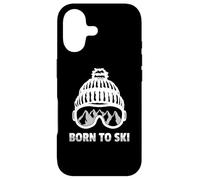Born to Ski Montagnes Ski Montagne Ski Coque pour iPhone 17