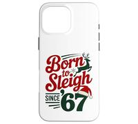 Born to Sleigh Since '67 Christmas - Six Seven Coque pour iPhone 16 Pro Max