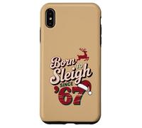 Born to Sleigh Since '67 - Classic Retro 67 Christmas Coque pour iPhone XS Max