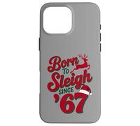 Born to Sleigh Since '67 - Classic Vintage 67 Christmas Coque pour iPhone 16 Pro Max