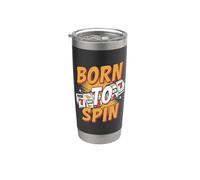 Born To Spin - Casino avec machines à sous Gobelet isotherme en acier inoxydable double paroi