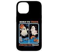 Born to Trick Sarcastic Retro Funny Adult Humor Coque pour iPhone 14