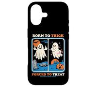 Born to Trick Sarcastic Retro Funny Adult Humor Coque pour iPhone 17