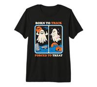 Born to Trick Sarcastic Retro Funny Adult Humor T-Shirt Haut de Gamme