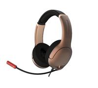 Born To Vape presente Casque Filaire Gaming Airlite Noir et Bronze - Performance Audio et son sticker BTV exclusif collectionnable