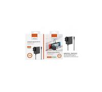 Born To Vape presente Chargeur secteur 2,6A pour le Dock Nintendo Switch et consoles, Noir et son sticker BTV exclusif collectionnable