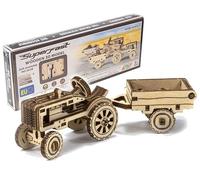 Born To Vape presente Mecanisme 3D Bois - Tracteur remorque (73 pcs) et Son Sticker BTV Exclusif collectionnable