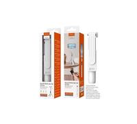 Born To Vape presente Perche Selfie- Bluetooth avec télécommande- 18,5cm à 72,5cm- TE5024-Blanc et Son Sticker BTV Exclusif collectionnable