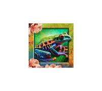 Born To Vape presente Puzzle en Bois - Grenouille Colorée - 250 pcs (25 pcs Uniques) et Son Sticker BTV Exclusif collectionnable